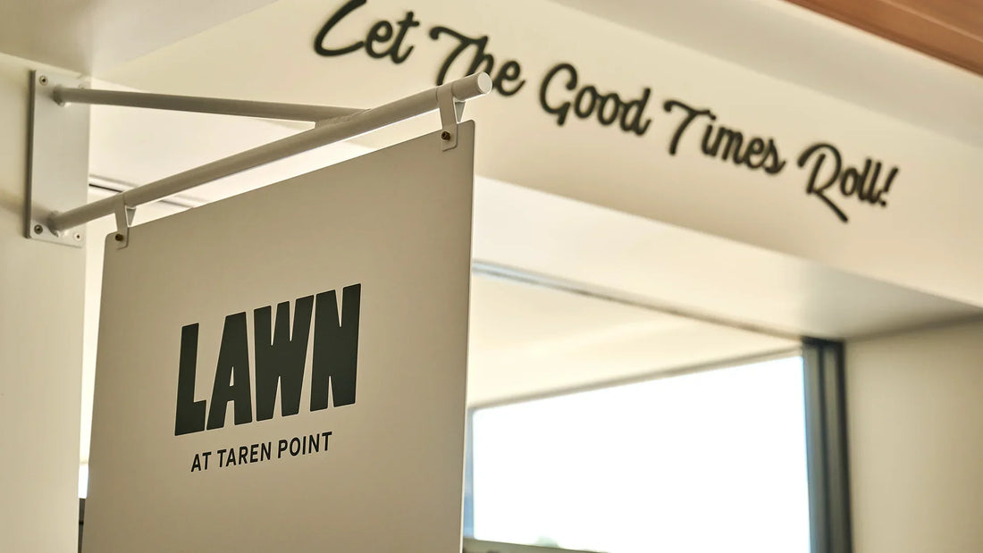 Welcome To Lawn Café at Taren Point